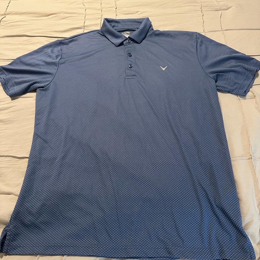 Callaway Men's Blue Performance Polo Shirt